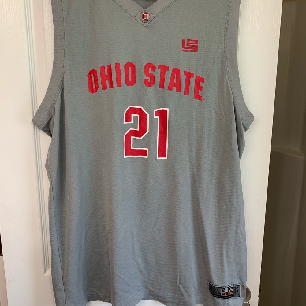 Ohio state basketball jersey